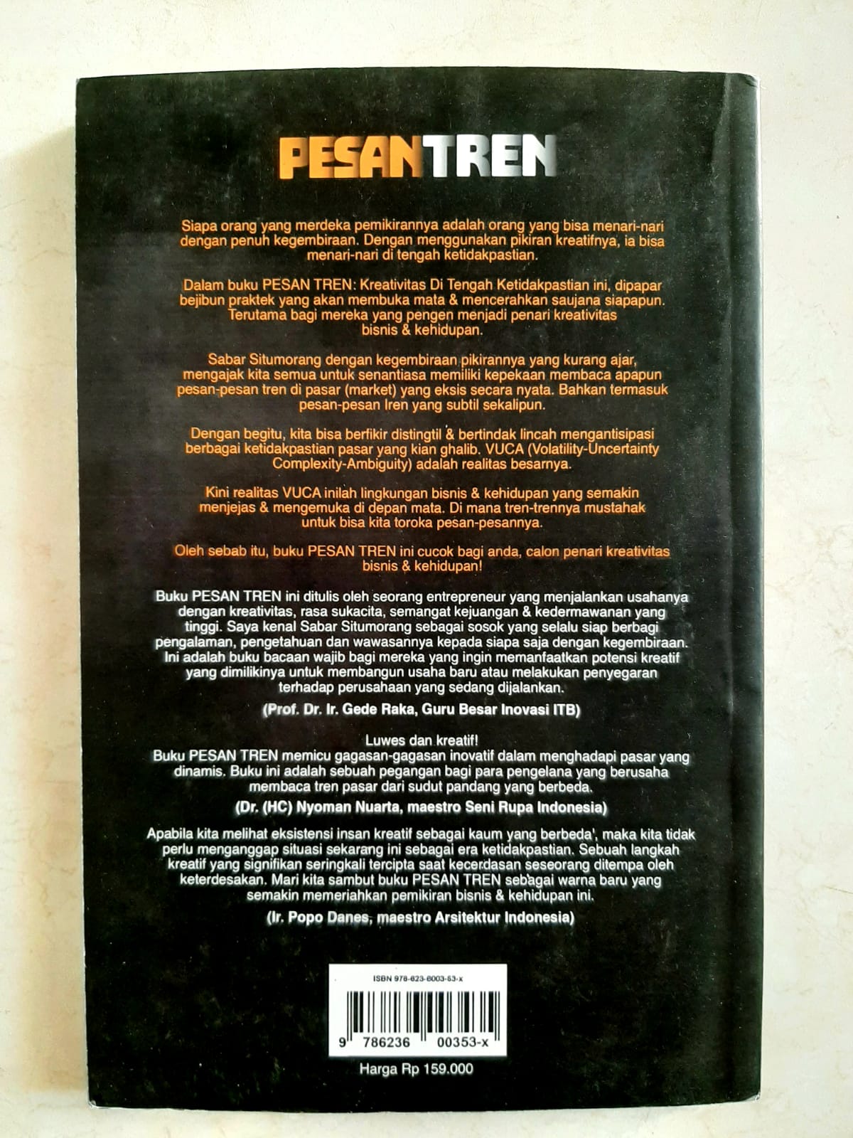 Home pesan tren; kreatifitas di tengah ketidakpastian