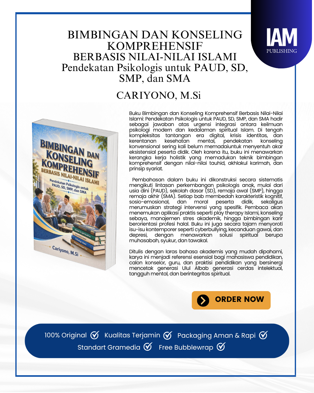BIMBINGAN DAN KONSELING KOMPREHENSIF BERBASIS NILAI-NILAI ISLAMI Pendekatan Psikologis untuk PAUD, SD, SMP, dan SMA - Gambar 3