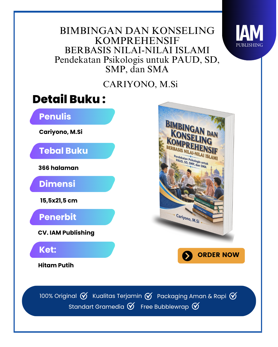 BIMBINGAN DAN KONSELING KOMPREHENSIF BERBASIS NILAI-NILAI ISLAMI Pendekatan Psikologis untuk PAUD, SD, SMP, dan SMA - Gambar 2